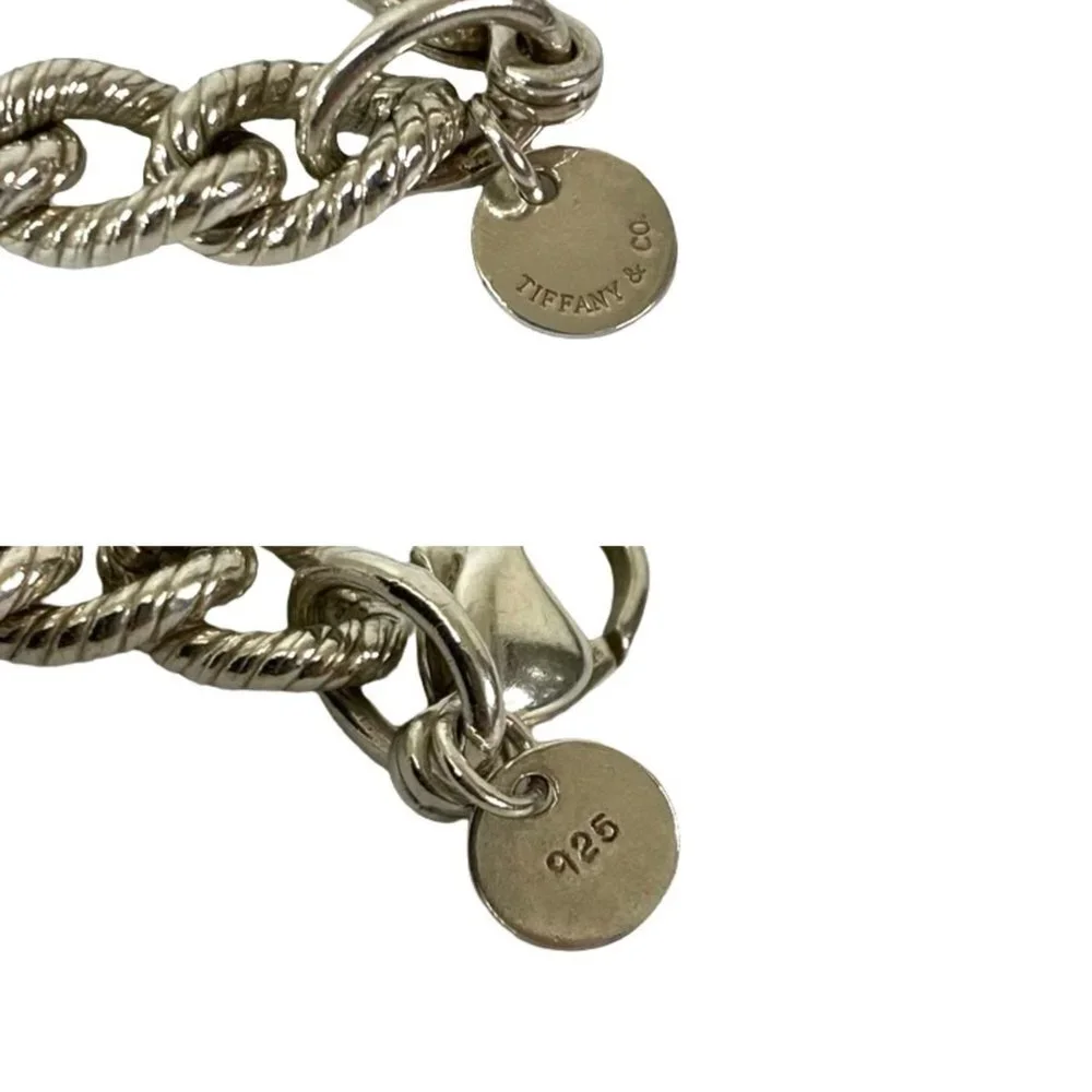 TIFFANY Authentic Silver Charm Bracelet